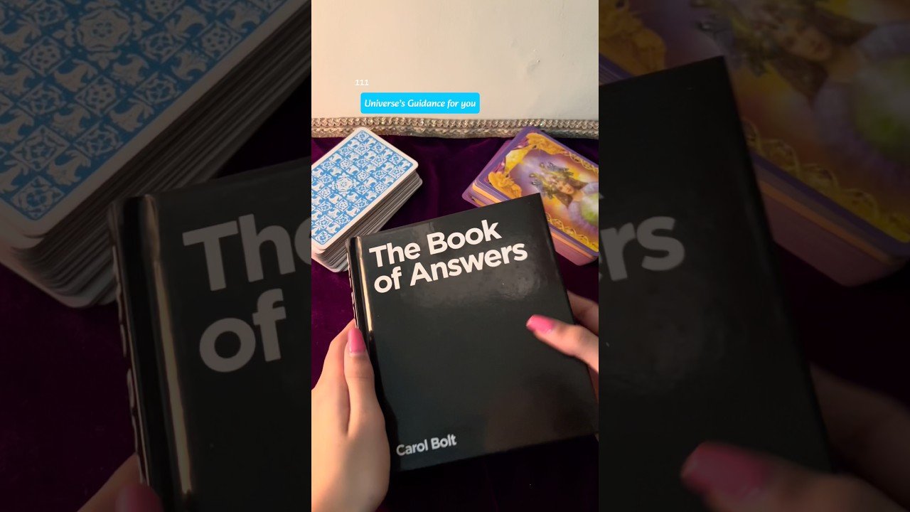 No momento, você está visualizando The Book of Answers 🧚🏻‍♀️ #guidance #universe #tarot #foryou #shorts #spirituality