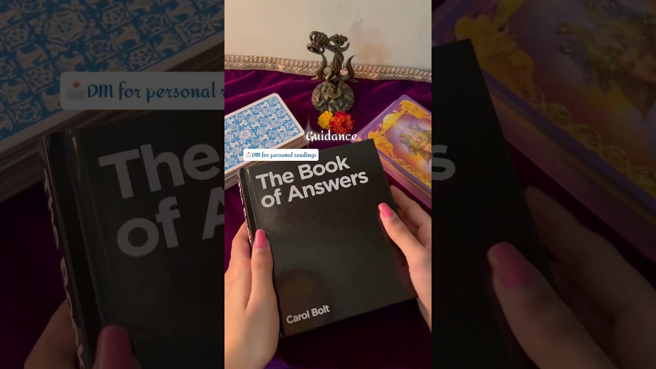 No momento, você está visualizando The Book of Answers🪷 #siyaram #jaishreeram #tarot #angel #universe #dussehra
