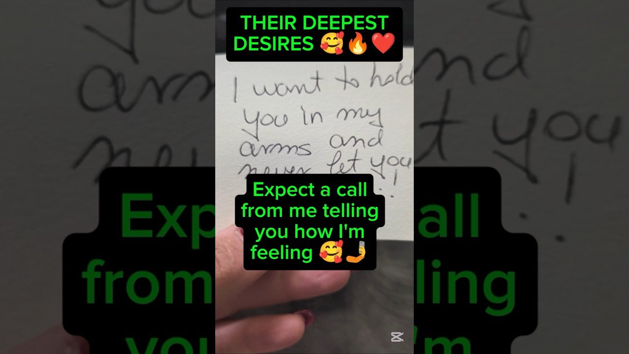 No momento, você está visualizando THEIR DEEPEST DESIRES 🥰🔥❤️#Love #soulmate #romantic #twinflame #tarot #viral #futurespouse #romance