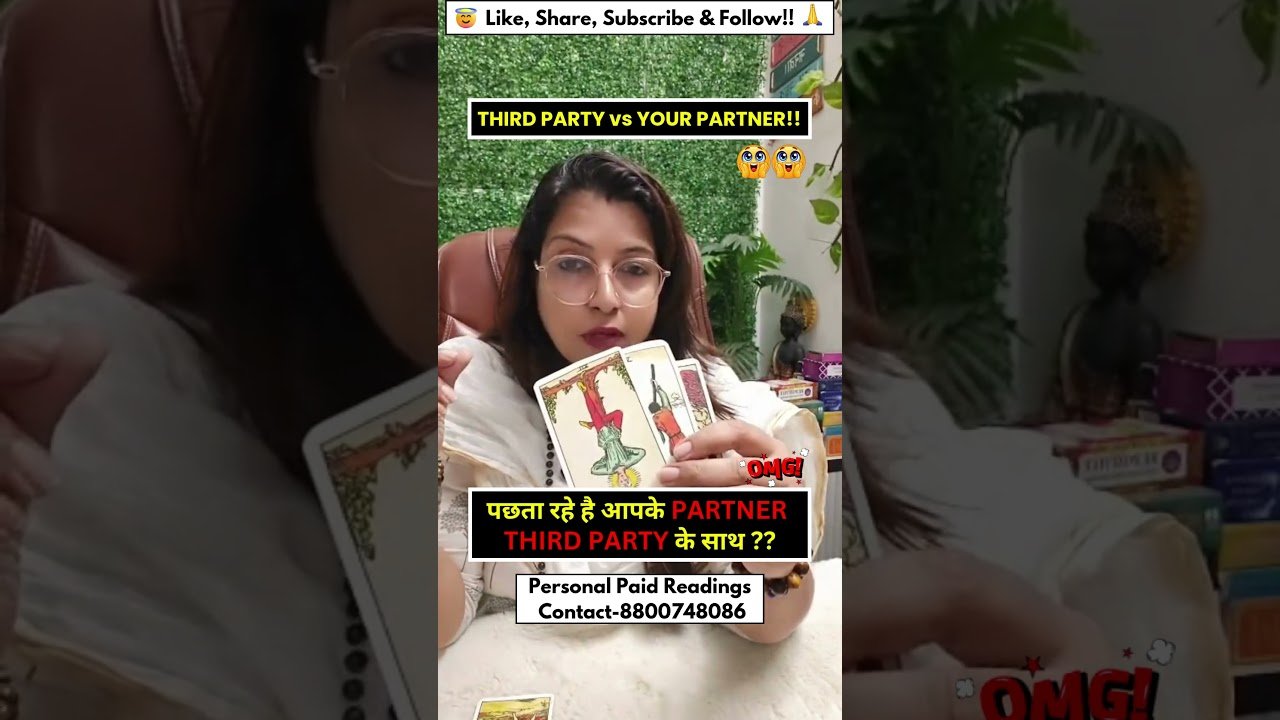 No momento, você está visualizando Third party vs your partner!💯Tarot Card Reading #currentfeelings #tarot #thirdparty #twinflamesunion