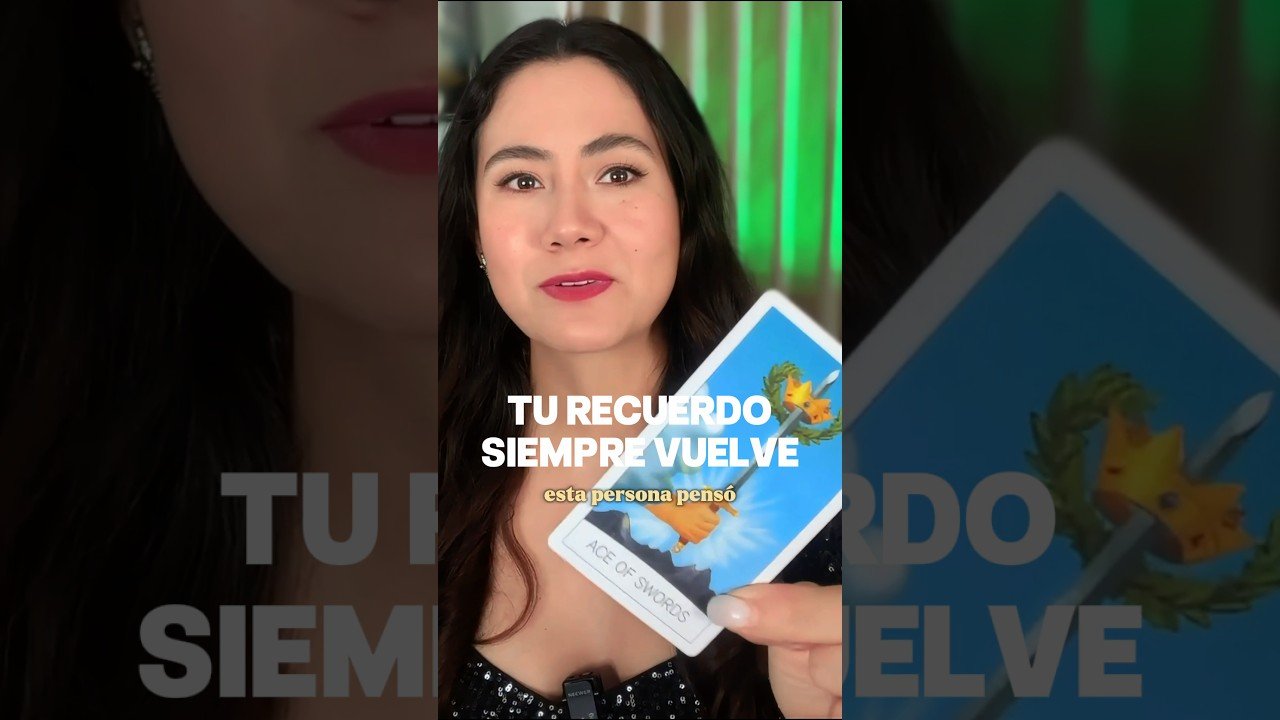 No momento, você está visualizando Tu recuerdo siempre vuelve #tarot 🥰💝