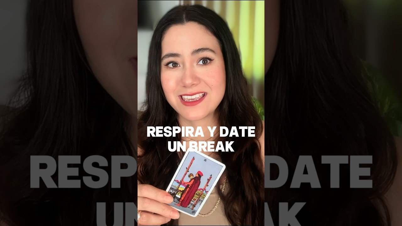 No momento, você está visualizando Tú vas primero. Respira y date un break #tarot