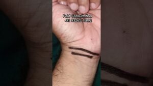 Leia mais sobre o artigo Two Lines on Wrist | Palmistry #astrology #jyotish #palmistry #trending #tarot