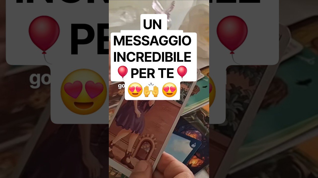 No momento, você está visualizando Un Messaggio Incredibile, per te! ❤️ #shorts #tarocchi #tarot #goldunicornart