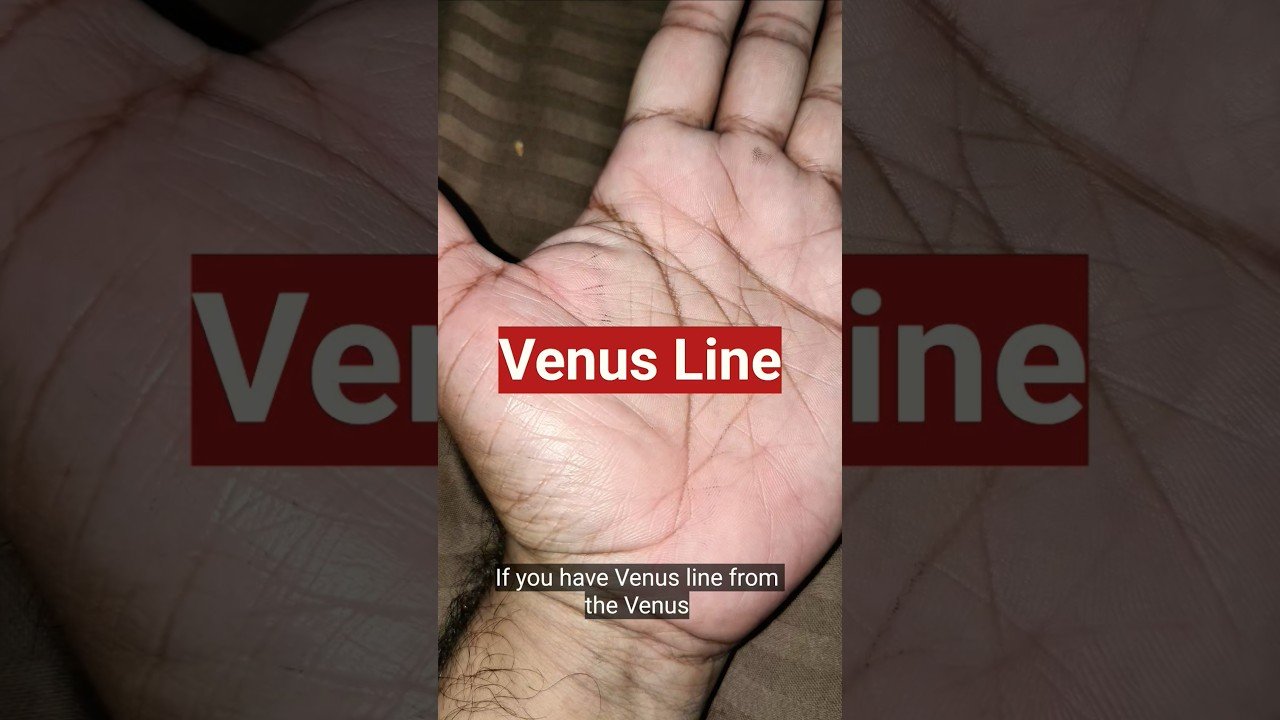 No momento, você está visualizando Venus Line | Palmistry #Astrology #Jyotish #Palmistry #trending #tarot