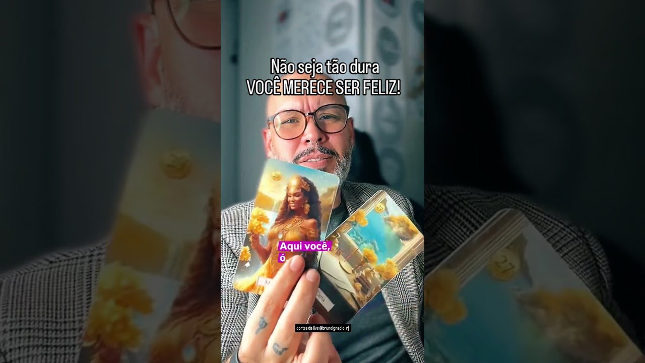 No momento, você está visualizando Você merece! #fy #tarot #reiki #radiestesia #baralhocigano #brunoignacio #fypシ゚ #fypyoutube