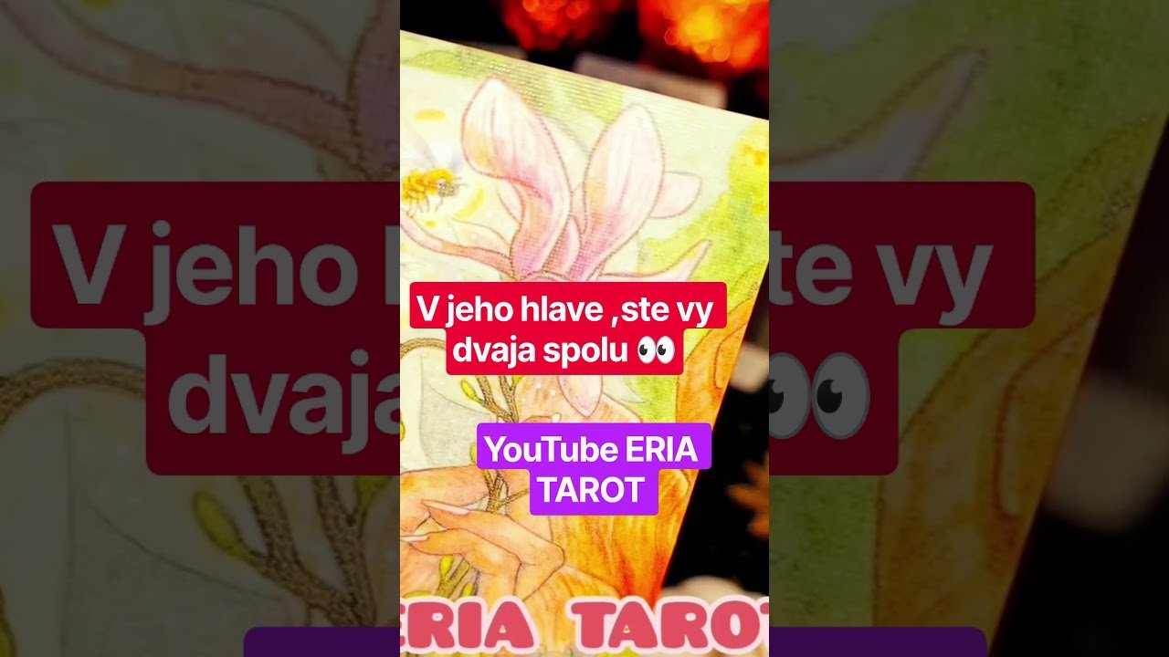 No momento, você está visualizando Výklad kariet Pre Teba 💗 Eria Tarot 🔮 #laska