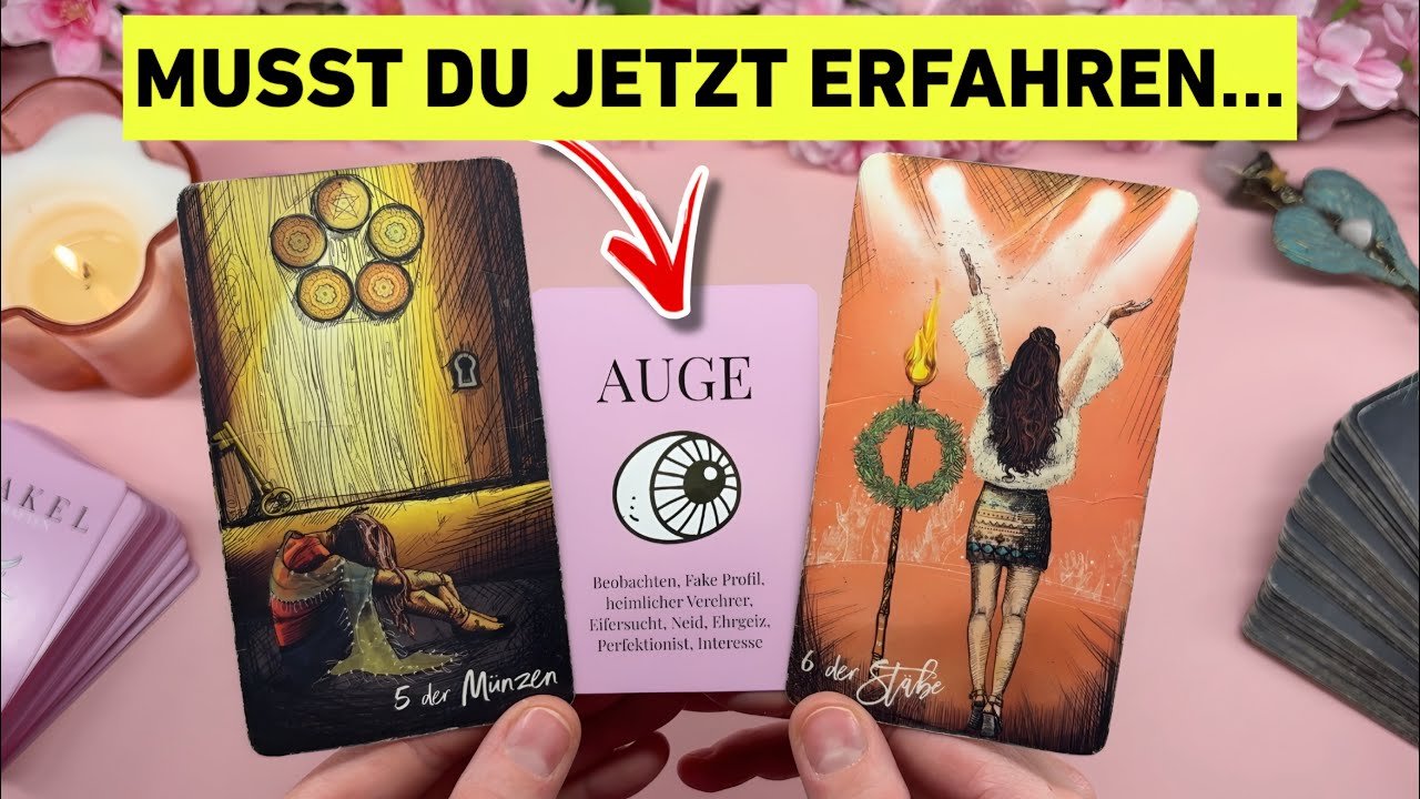 No momento, você está visualizando wenn du das hier siehst will das Universum dich WARNEN… Tarot Orakel