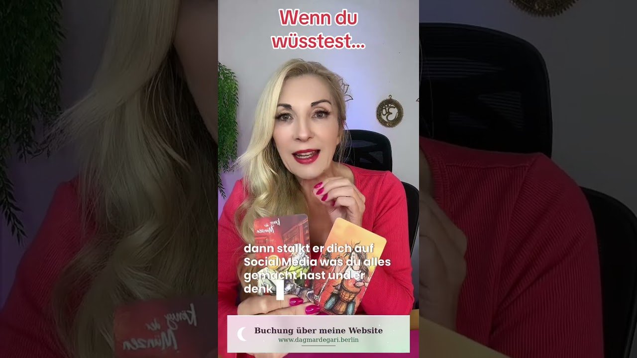 No momento, você está visualizando Wenn du wüsstest…. #tarot #liebe #tarotreading #orakelheute #orakelkaarten #tarotcards