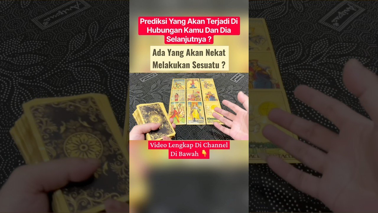 No momento, você está visualizando Yang ingin segera dia lakukan ke kamu mulai sekarang ? Ramalan tarot hari ini #tarot #tarotreading