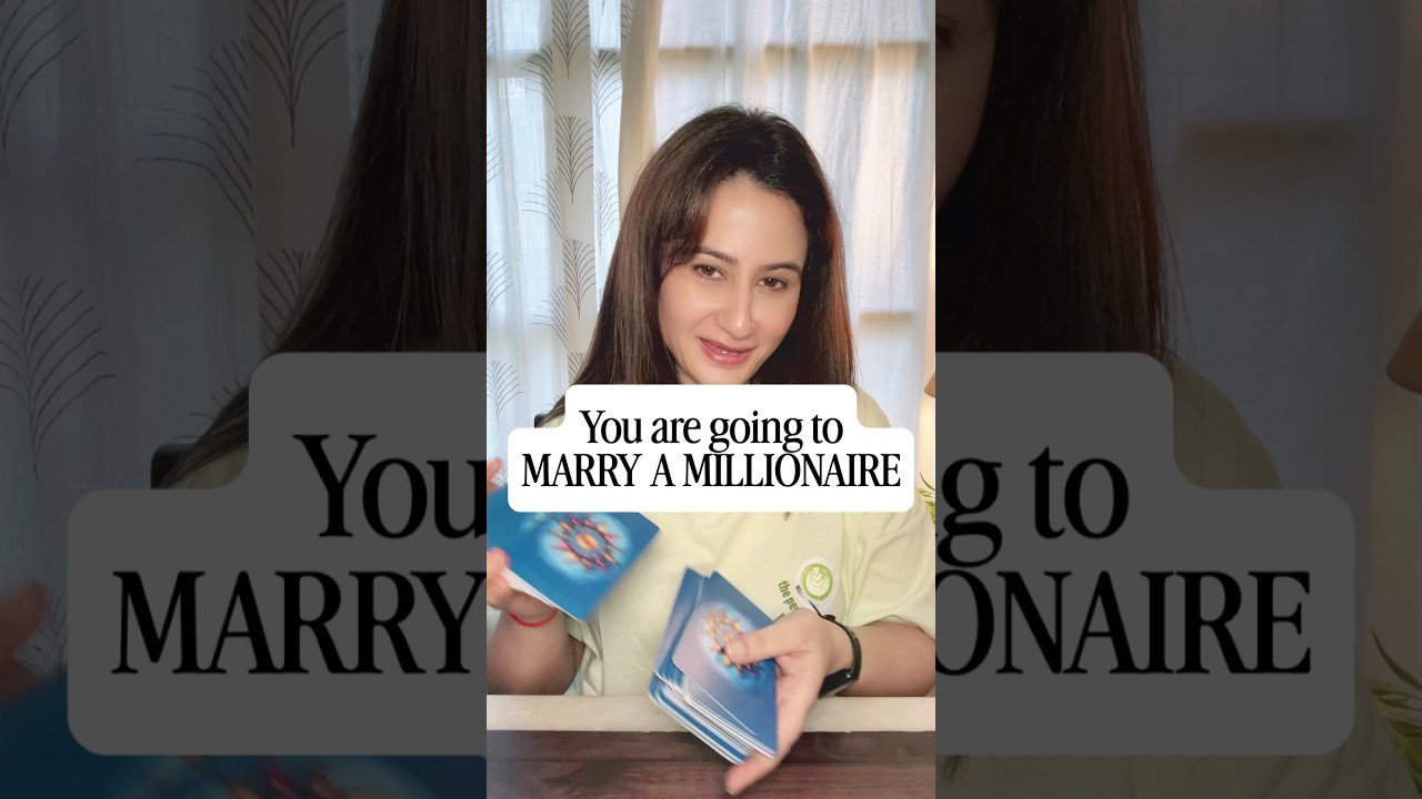 No momento, você está visualizando You are going to MARRY A MILLIONAIRE #tarot #tarotreading #tarotcards