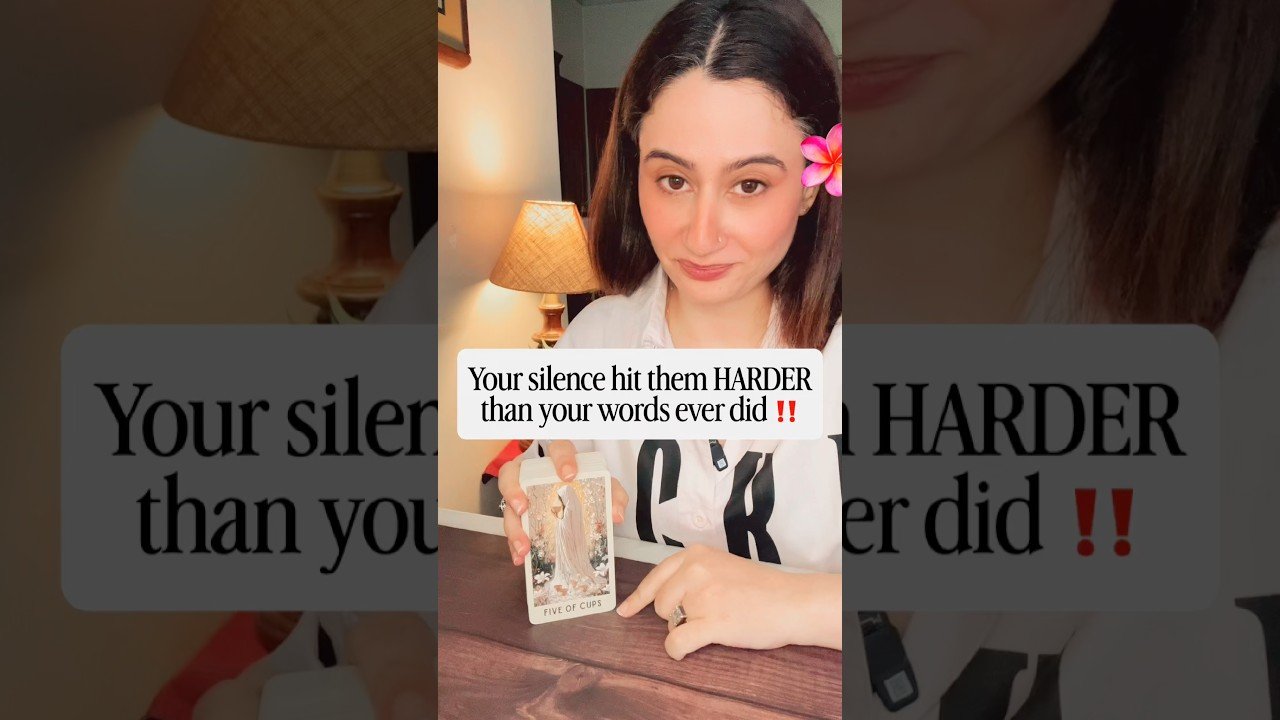 Leia mais sobre o artigo Your silence hit them harder than your words ever did #tarot #tarotreading #tarotcards