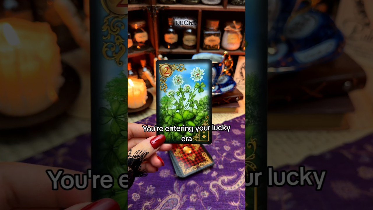 No momento, você está visualizando You’re entering your lucky era #tarot #tarotreading #fortunetelling